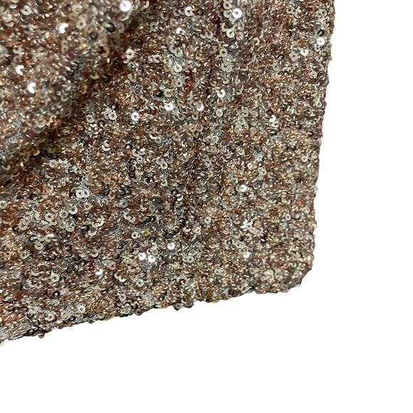 NWT Anthropologie Maeve Short Sleeve Sequin Tee in Champagne Womens Size XL - Picture 4 of 8